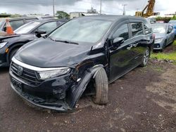 Honda Odyssey salvage cars for sale: 2021 Honda Odyssey Touring