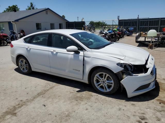 2018 Ford Fusion S Hybrid