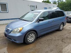 Salvage cars for sale at Lyman, ME auction: 2010 Honda Odyssey LX