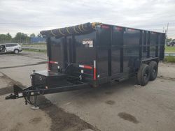 Salvage trucks for sale at Woodhaven, MI auction: 2024 Grif Trailer