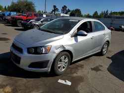 Chevrolet salvage cars for sale: 2013 Chevrolet Sonic LT