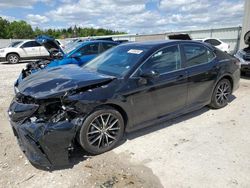 Salvage cars for sale at Franklin, WI auction: 2021 Toyota Camry SE