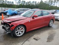 Alfa Romeo Giulia ti salvage cars for sale: 2018 Alfa Romeo Giulia TI