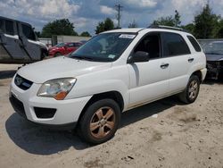 KIA Sportage lx salvage cars for sale: 2010 KIA Sportage LX