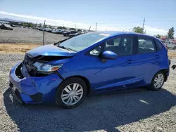 Salvage cars for sale at Eugene, OR auction: 2015 Honda FIT LX