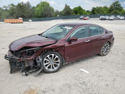 Salvage cars for sale at Madisonville, TN auction: 2015 Honda Accord Sport