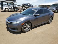 Salvage cars for sale at Brighton, CO auction: 2016 Honda Civic EX