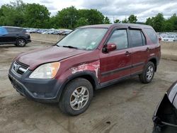 Salvage cars for sale at Marlboro, NY auction: 2004 Honda CR-V EX