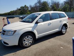 Salvage cars for sale at Brookhaven, NY auction: 2014 Dodge Journey SE