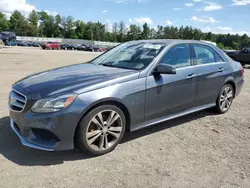 Flood-damaged cars for sale at auction: 2016 Mercedes-Benz E 350