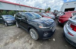 Salvage cars for sale at Montreal Est, QC auction: 2019 Hyundai Santa FE SE