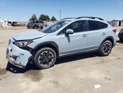 Subaru Crosstrek Premium Vehiculos salvage en venta: 2021 Subaru Crosstrek Premium