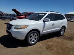 Salvage cars for sale at Brighton, CO auction: 2009 Hyundai Santa FE SE