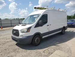 Salvage trucks for sale at Lumberton, NC auction: 2015 Ford Transit T-150