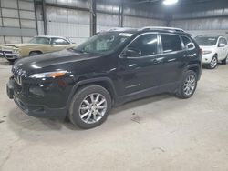 Jeep salvage cars for sale: 2017 Jeep Cherokee Limited