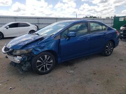 Salvage cars for sale at Fredericksburg, VA auction: 2013 Honda Civic EX