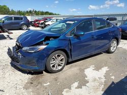 Salvage cars for sale at Franklin, WI auction: 2019 Chevrolet Cruze LT