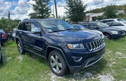 Salvage cars for sale from Copart Orlando, FL: 2014 Jeep Grand Cherokee Limited