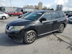 Salvage cars for sale at New Orleans, LA auction: 2013 Nissan Pathfinder S