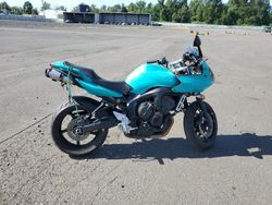 Salvage cars for sale from Copart Portland, OR: 2009 Yamaha FZ6 SHG