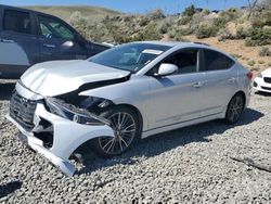 Salvage cars for sale from Copart Reno, NV: 2018 Hyundai Elantra Sport