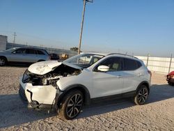 Salvage cars for sale at Andrews, TX auction: 2019 Nissan Rogue Sport S