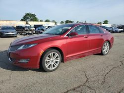 Salvage cars for sale at Moraine, OH auction: 2014 Lincoln MKZ Hybrid