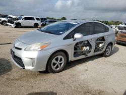 Salvage cars for sale at San Antonio, TX auction: 2013 Toyota Prius