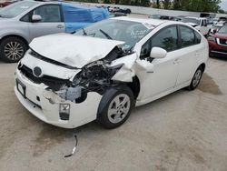 Salvage cars for sale at Bridgeton, MO auction: 2011 Toyota Prius