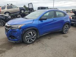 Honda salvage cars for sale: 2019 Honda HR-V Sport