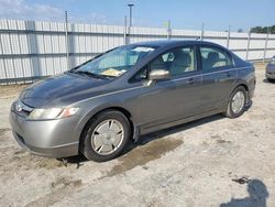 Vehiculos salvage en venta de Copart Lumberton, NC: 2008 Honda Civic Hybrid