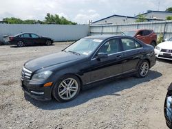 Mercedes-Benz salvage cars for sale: 2013 Mercedes-Benz C 300 4matic