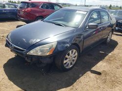 Salvage cars for sale at Elgin, IL auction: 2006 Honda Accord EX