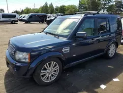 Salvage cars for sale at Denver, CO auction: 2012 Land Rover LR4 HSE