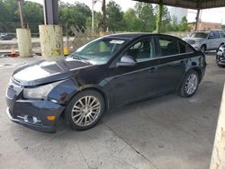 Salvage cars for sale at Gaston, SC auction: 2013 Chevrolet Cruze ECO