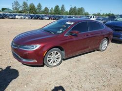 Chrysler salvage cars for sale: 2017 Chrysler 200 Limited