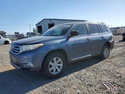 Toyota Highlander salvage cars for sale: 2011 Toyota Highlander Base