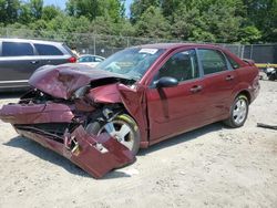 Salvage cars for sale at Waldorf, MD auction: 2006 Ford Focus ZX4