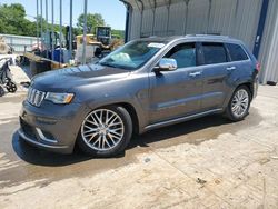 Jeep salvage cars for sale: 2017 Jeep Grand Cherokee Summit