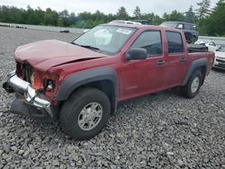 Salvage trucks for sale at Windham, ME auction: 2005 Chevrolet Colorado