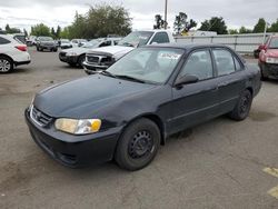 Toyota Corolla ce Vehiculos salvage en venta: 2001 Toyota Corolla CE