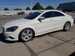 Carros dañados por inundaciones a la venta en subasta: 2016 Mercedes-Benz CLA 250 4matic