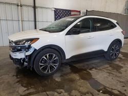 Salvage cars for sale at Avon, MN auction: 2021 Ford Escape SEL