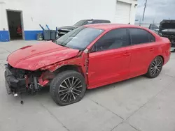 Salvage cars for sale at Farr West, UT auction: 2016 Volkswagen Jetta Sport