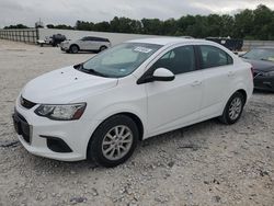 Salvage cars for sale at New Braunfels, TX auction: 2017 Chevrolet Sonic LT