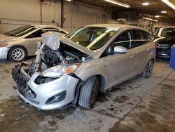 Salvage cars for sale at Wheeling, IL auction: 2017 Ford C-MAX Titanium