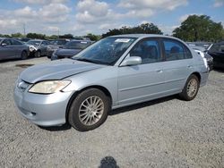 Carros salvage para piezas a la venta en subasta: 2005 Honda Civic EX