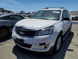 Salvage cars for sale at Martinez, CA auction: 2017 Chevrolet Traverse LS