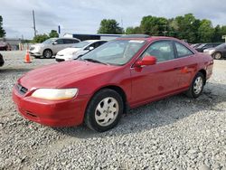 Salvage cars for sale at Mebane, NC auction: 2000 Honda Accord EX