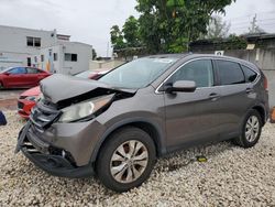 Salvage cars for sale at Opa Locka, FL auction: 2012 Honda CR-V EX